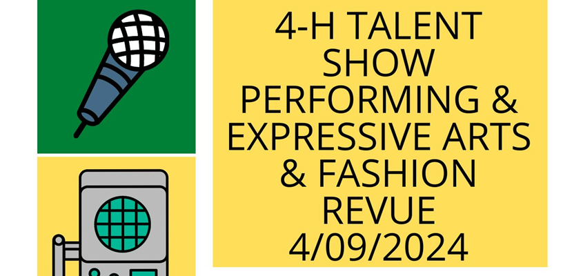 2024 Forsyth 4-H Talent, Expressive Arts, and Fashion Revue Contests